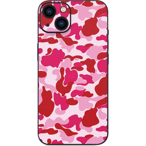 Pink Street Camo iPhone Skins